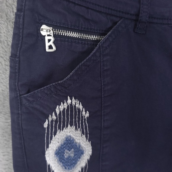 BOGNER Lightweight Casual Performance Pants Women 6 / 36 Golf Embroidery - Picture 5 of 16